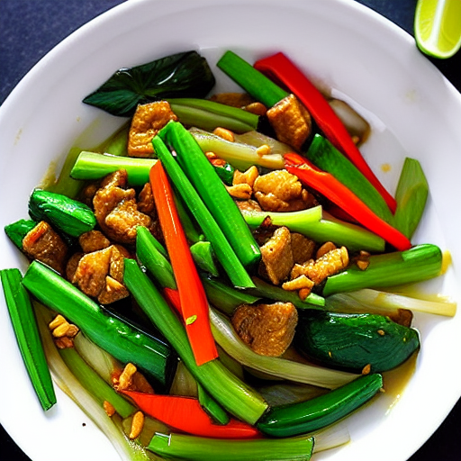 Rau Cải Xào Tỏi