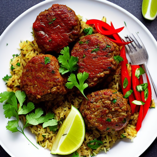 Keto Beef Kofta Rice