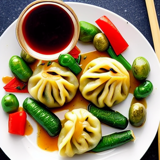 Baked Vegetable Dumplings
