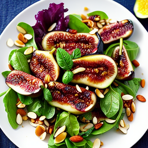 Grilled Fig Salad