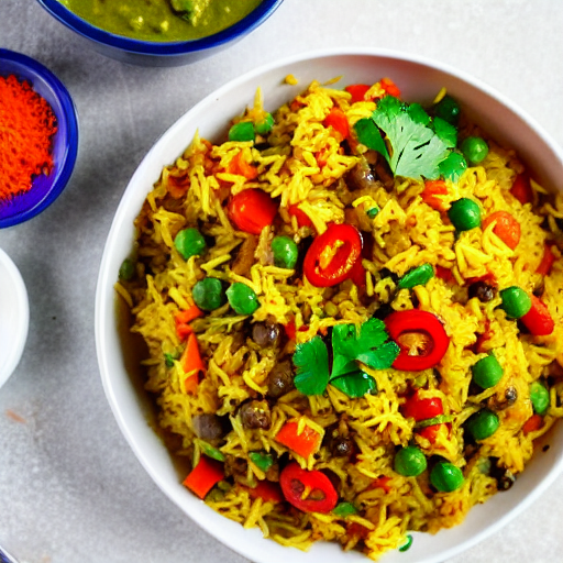 Vegan Vegetable Pulao