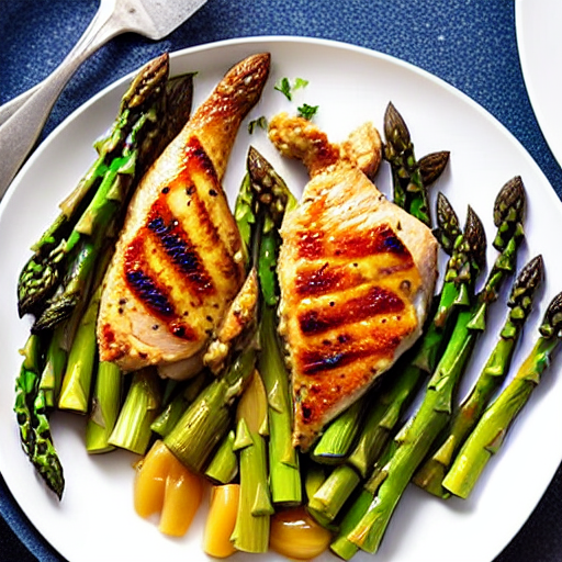 Keto Chicken and Asparagus