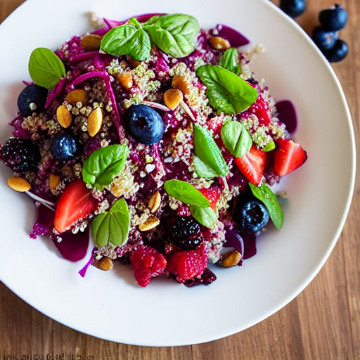 Quinoa and Berry Salad