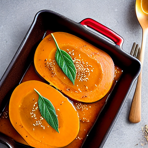 Baked Pumpkin with Honey