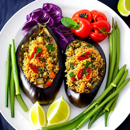 Stuffed Eggplant