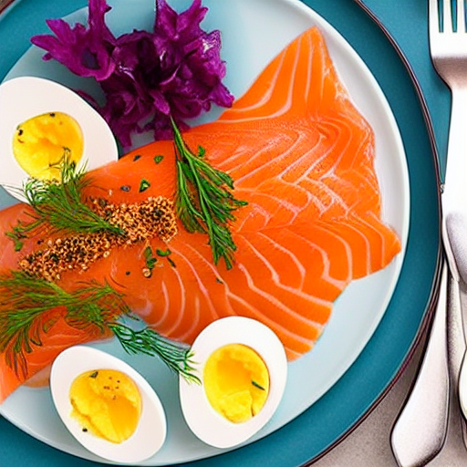 Smoked Salmon Scramble