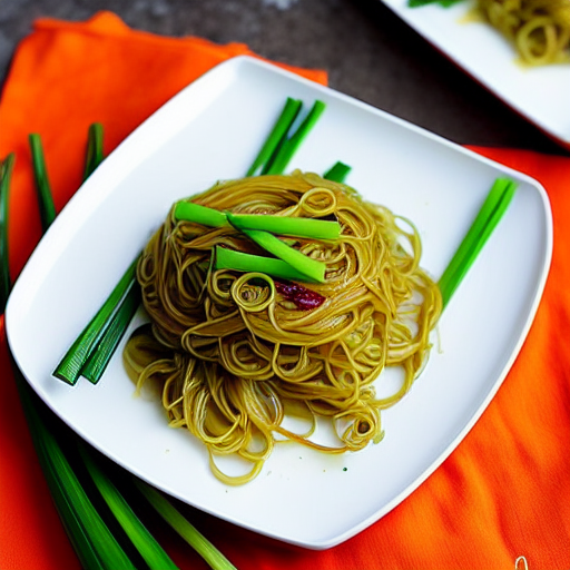 Zhejiang Scallion Oil Noodles