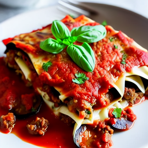 Keto Eggplant Lasagna