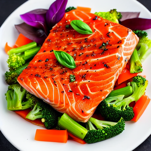 Spicy Salmon Slice