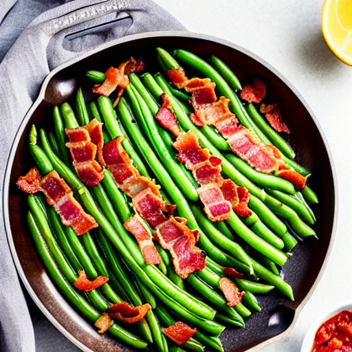 Vagem com Bacon