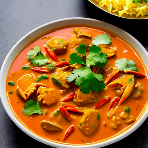 Spicy Crab Curry