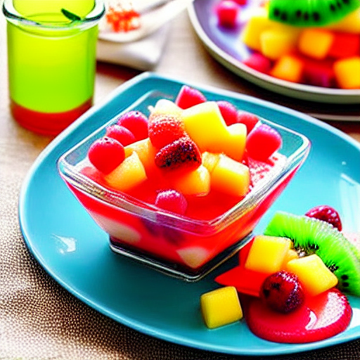 Fruit Salad with Jelly