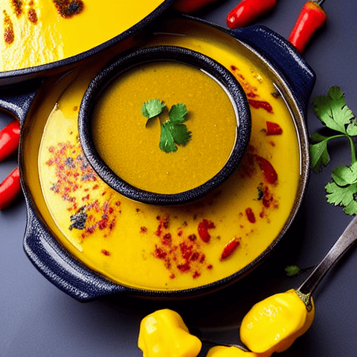 Tajine de Piment Jaune Foncé