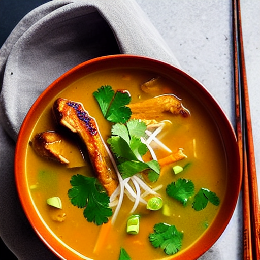 Súp Gà Nghệ