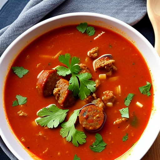 Spicy Sausage Soup