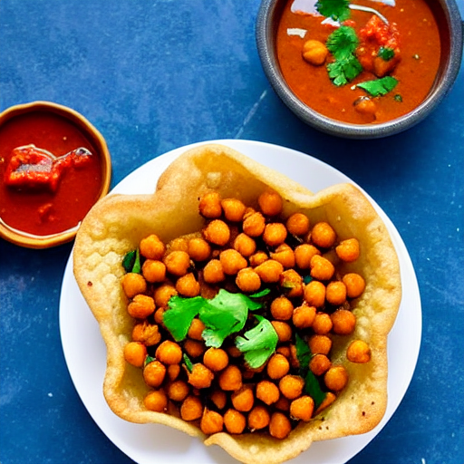 Chana Masala Puri