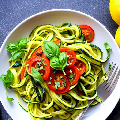 Vegan Zucchini Pasta