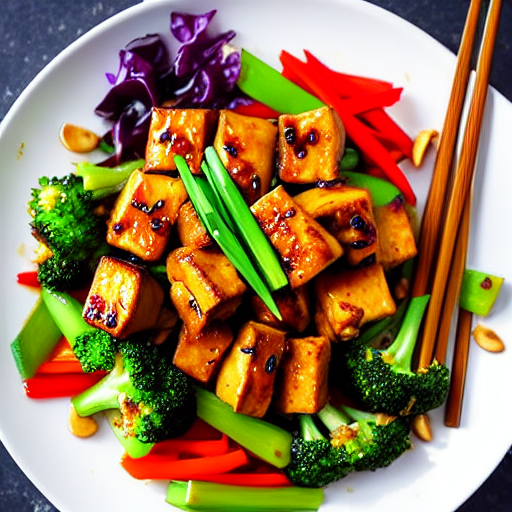 Vegan Kung Pao 'Chicken'