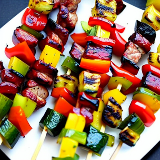 Provençal Vegetable Brochettes