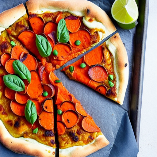 Sweet Potato Pizza