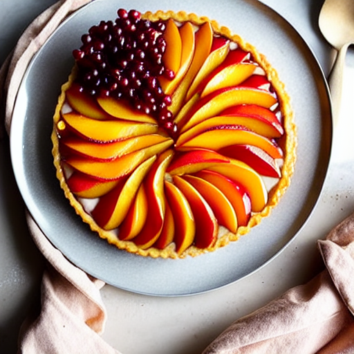 Tarte aux Pêches