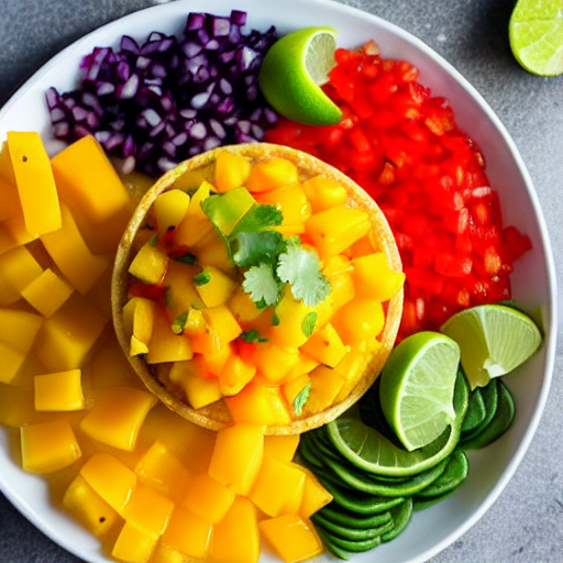 Pico de Gallo de Mango