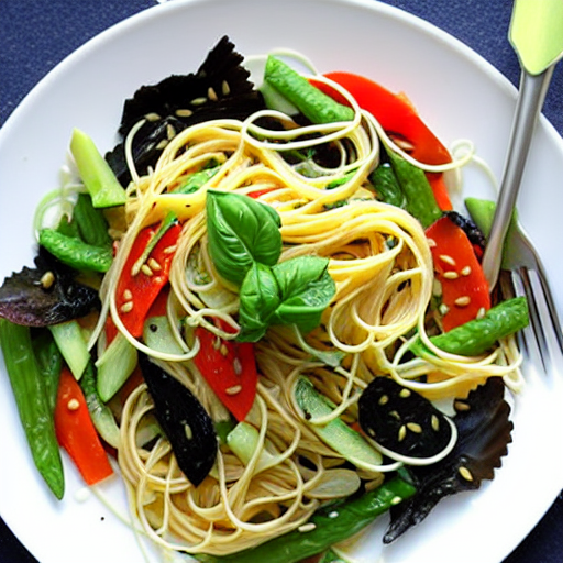 Seaweed Pasta Salad