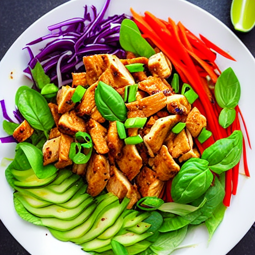 Sichuan Spicy Chicken Salad
