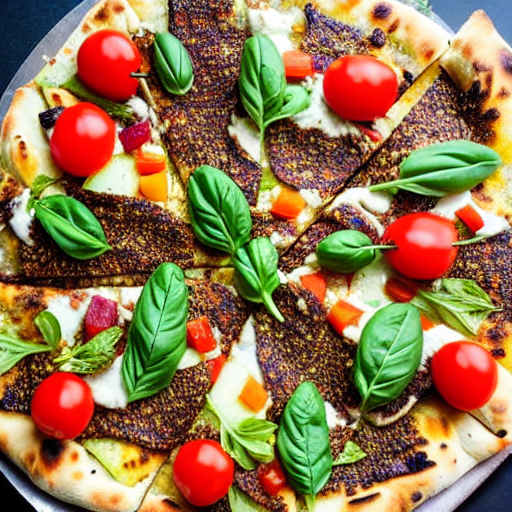 Zaatar Flatbread Pizza