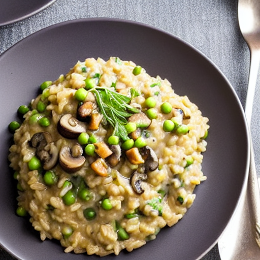 Savory Mushroom Risotto