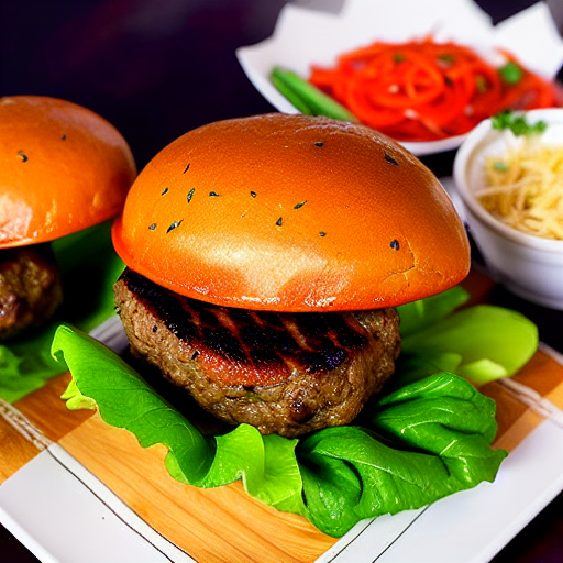 Cumin Lamb Burger