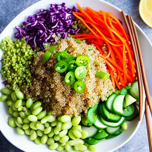 Korean Quinoa Salad