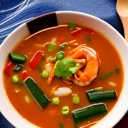 Spicy Seafood Soup