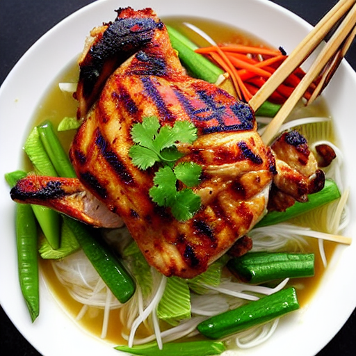 Gà Nướng Ngũ Vị Hương