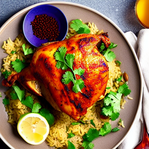 Spiced Chicken Rice