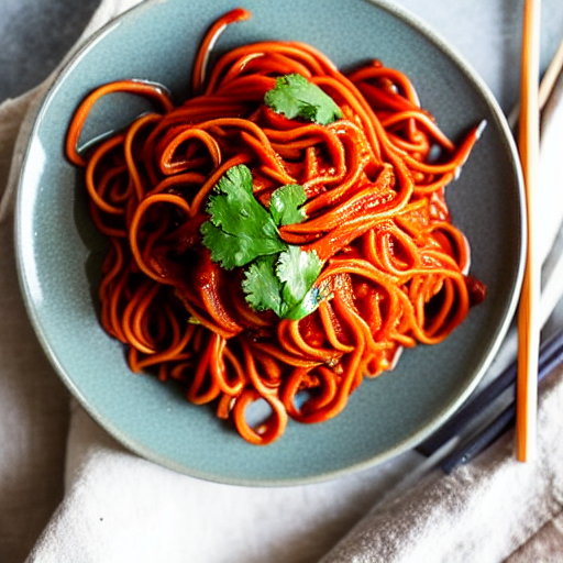 Vegan Gochujang Noodles