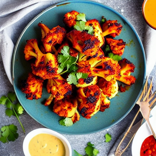Moroccan BBQ Cauliflower