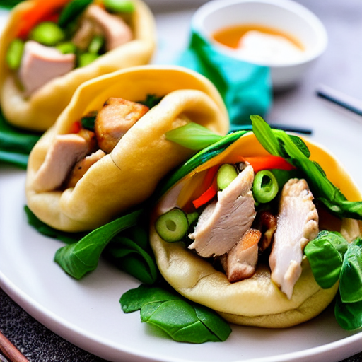 Paleo Chicken Bao