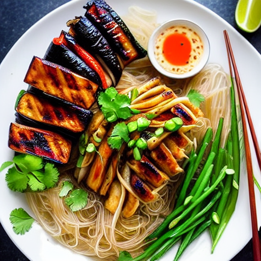 Bún Chay Nướng