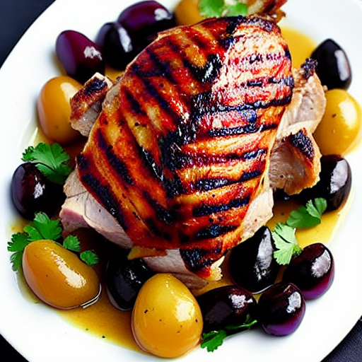 Pintade aux Pruneaux