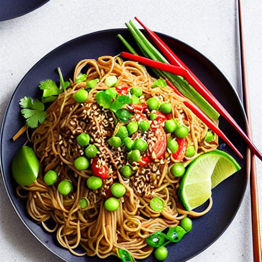 Yaki Soba with Vegetables