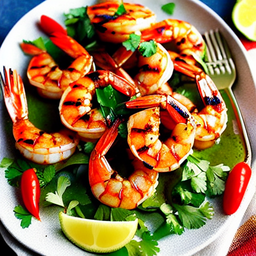 Moroccan BBQ Shrimp