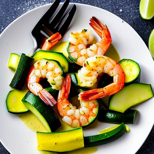 Keto Shrimp and Zucchini