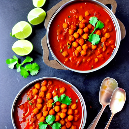 Baked Kadai Chole