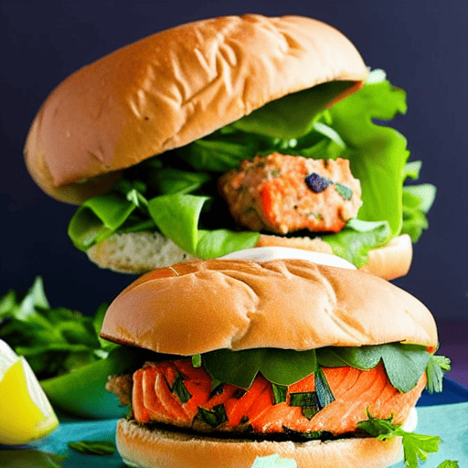 Alaskan Salmon Burgers