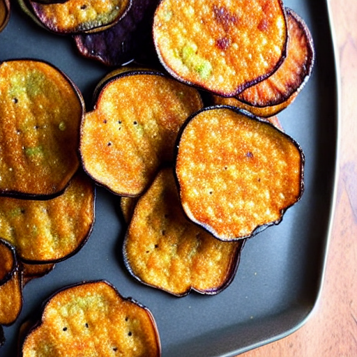 Crispy Eggplant Chips