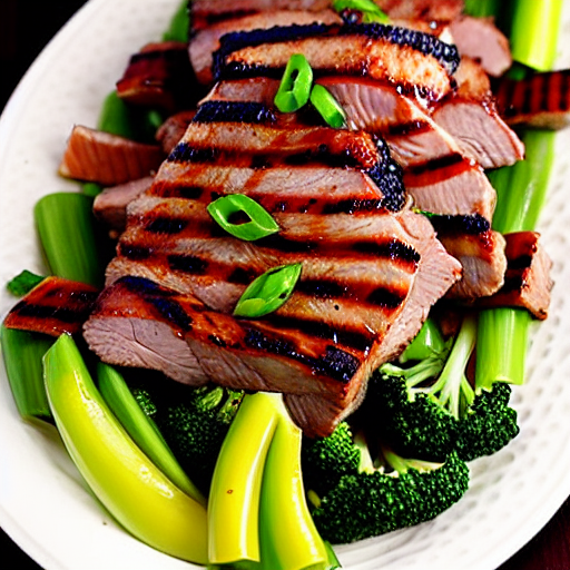 Grilled Pork Neck