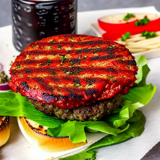 Zaatar Beef Burger