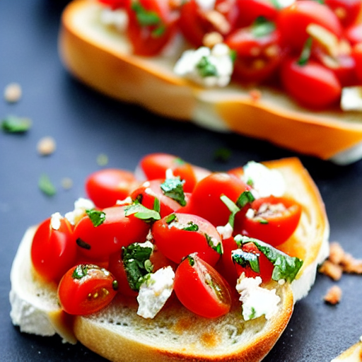 Bruschetta con Feta
