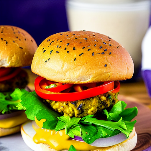 Coconut Curry Burger